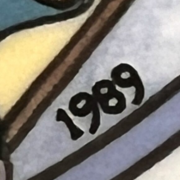 Vtg 1989 WATKINS Country Kids "Snow Magic" Ceramic Recipe Pie Plate 10.75" D - Picture 11 of 16